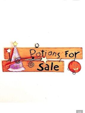 “POTIONS FOR SALE” HALLOWEEN DOOR